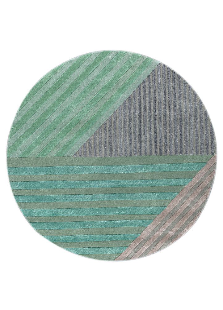 Come Around TNQ-1284, Aqua Haze/Aqua Foam by Jaipur Rugs