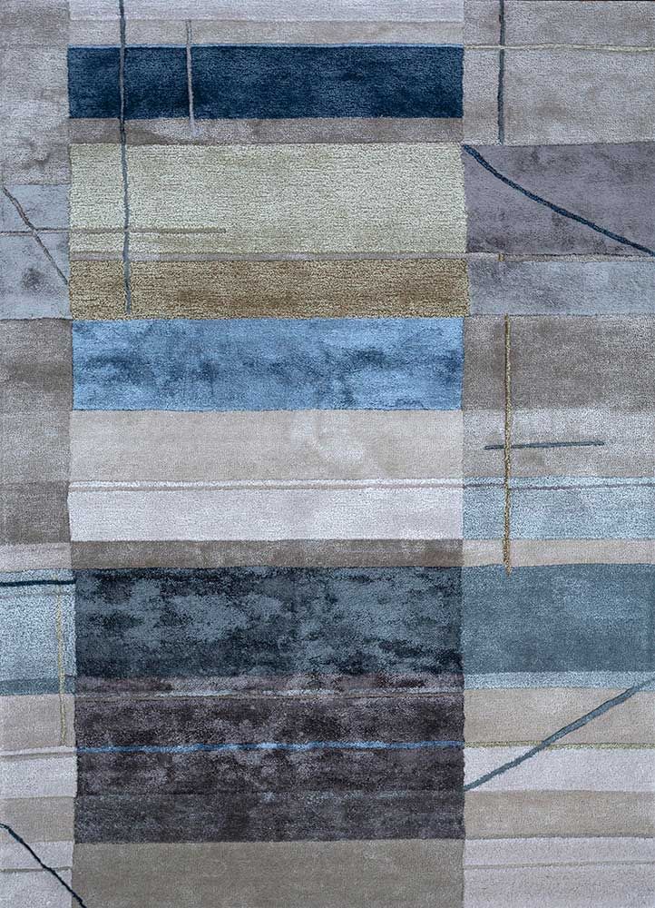 Caliedo TNQ-4354(CS-01), Antique White/Liquorice by Jaipur Rugs