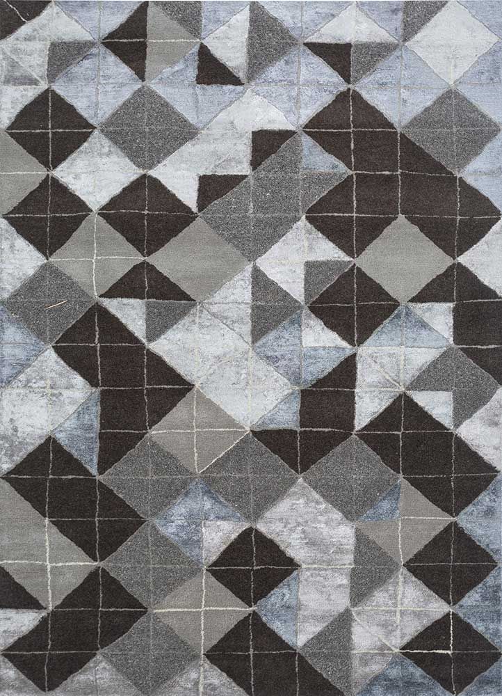 Caliedo TRA-14633, Dark Brown/Medium Gray by Jaipur Rugs