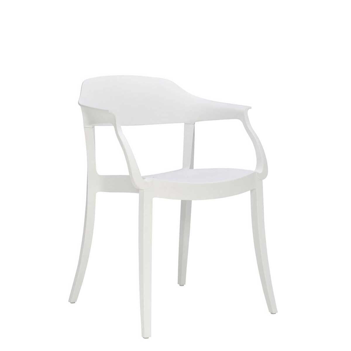 STRAUSS STACKABLE ARMCHAIR by JANUS et Cie