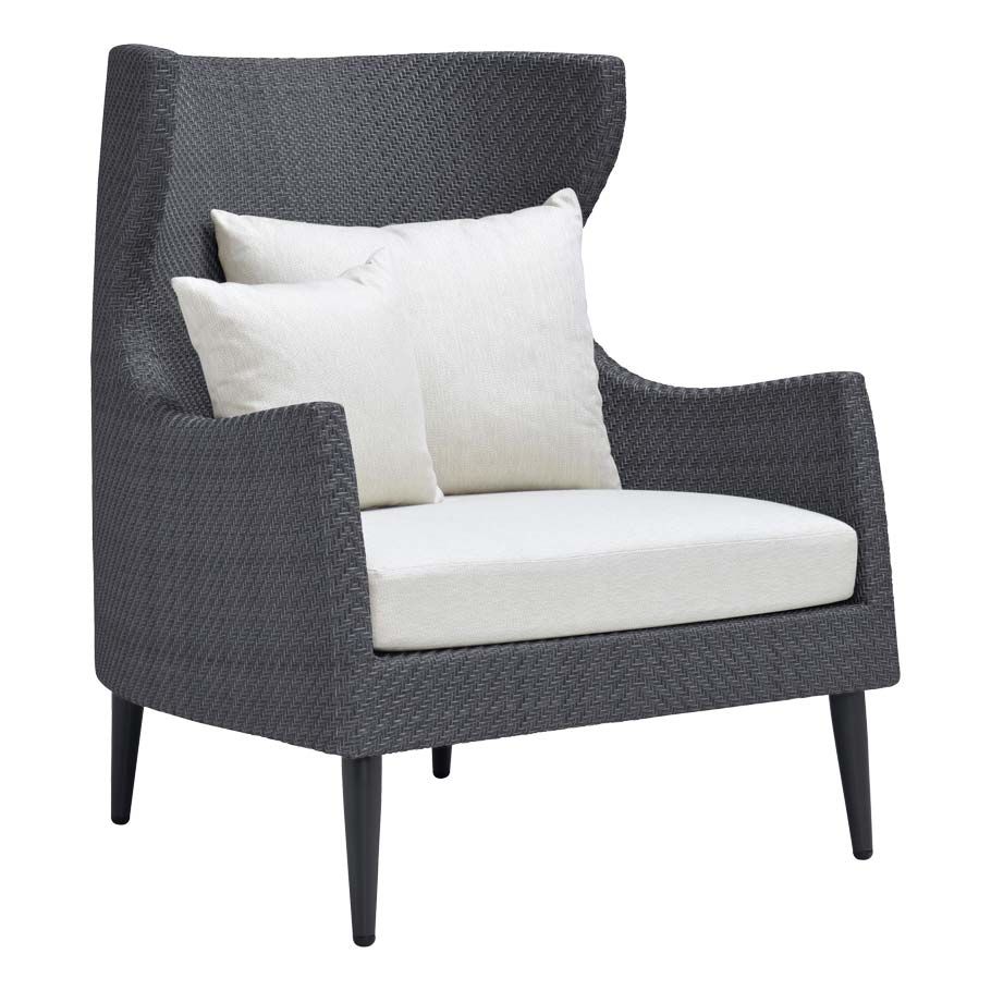 KATACHI HIGH BACK LOUNGE CHAIR by JANUS et Cie