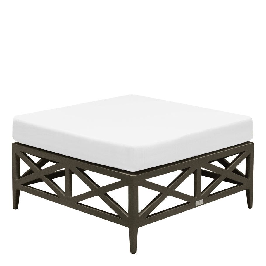 AZIMUTH CROSS OTTOMAN by JANUS et Cie