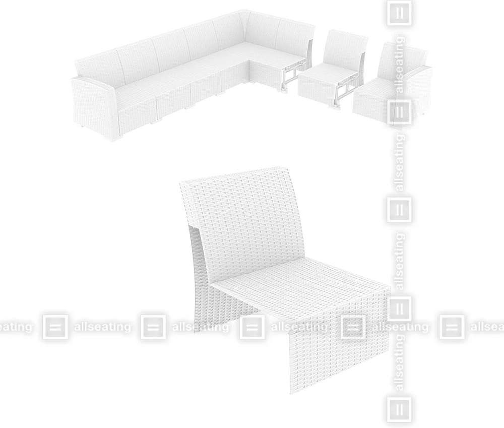 Monaco 837 Sofa by JMS