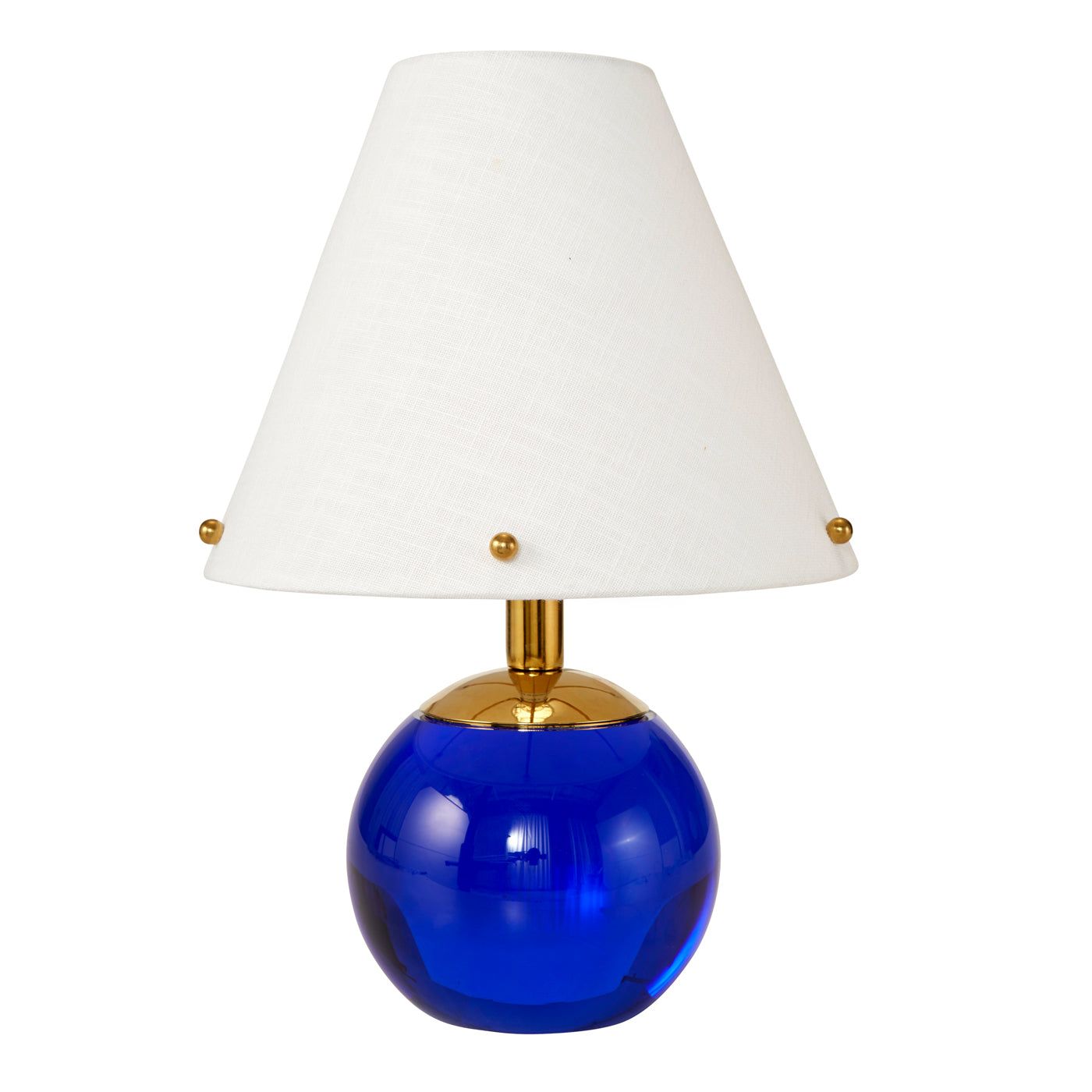 Belvedere Blue Lamp by Jonathan Adler