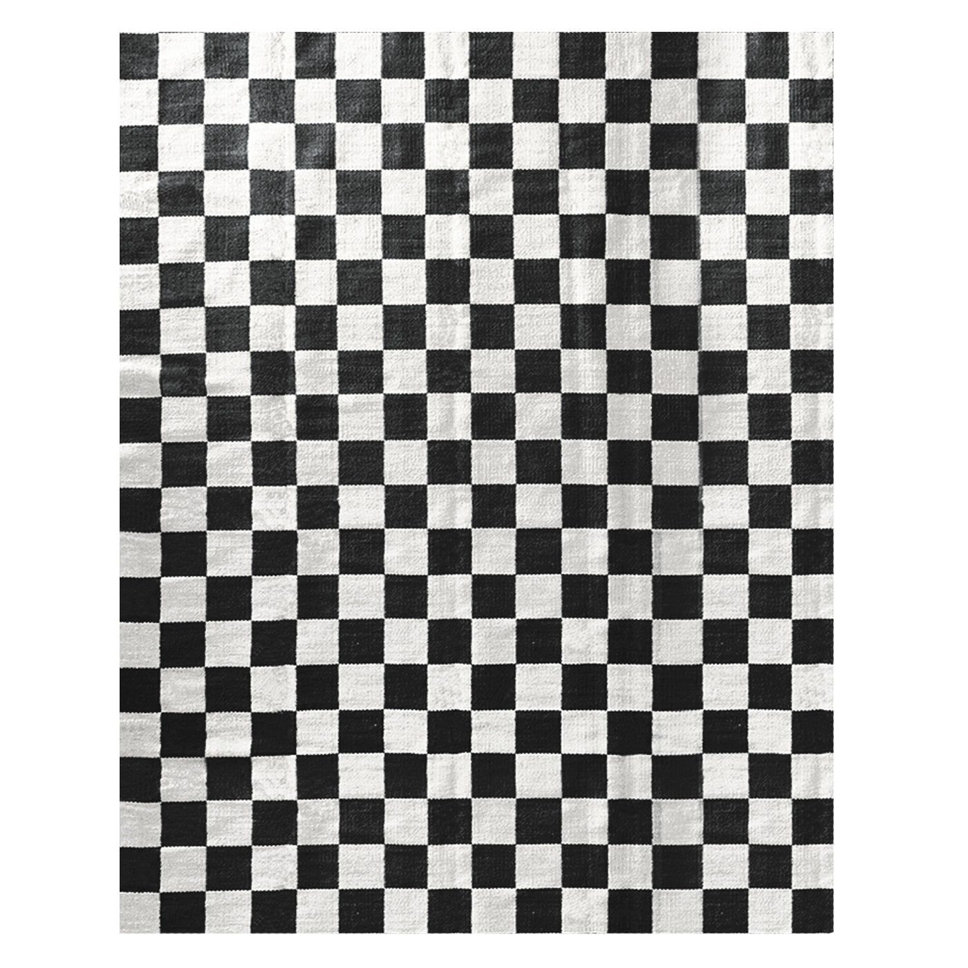 Checkerboard Medium Scale Flatweave Rug by Jonathan Adler