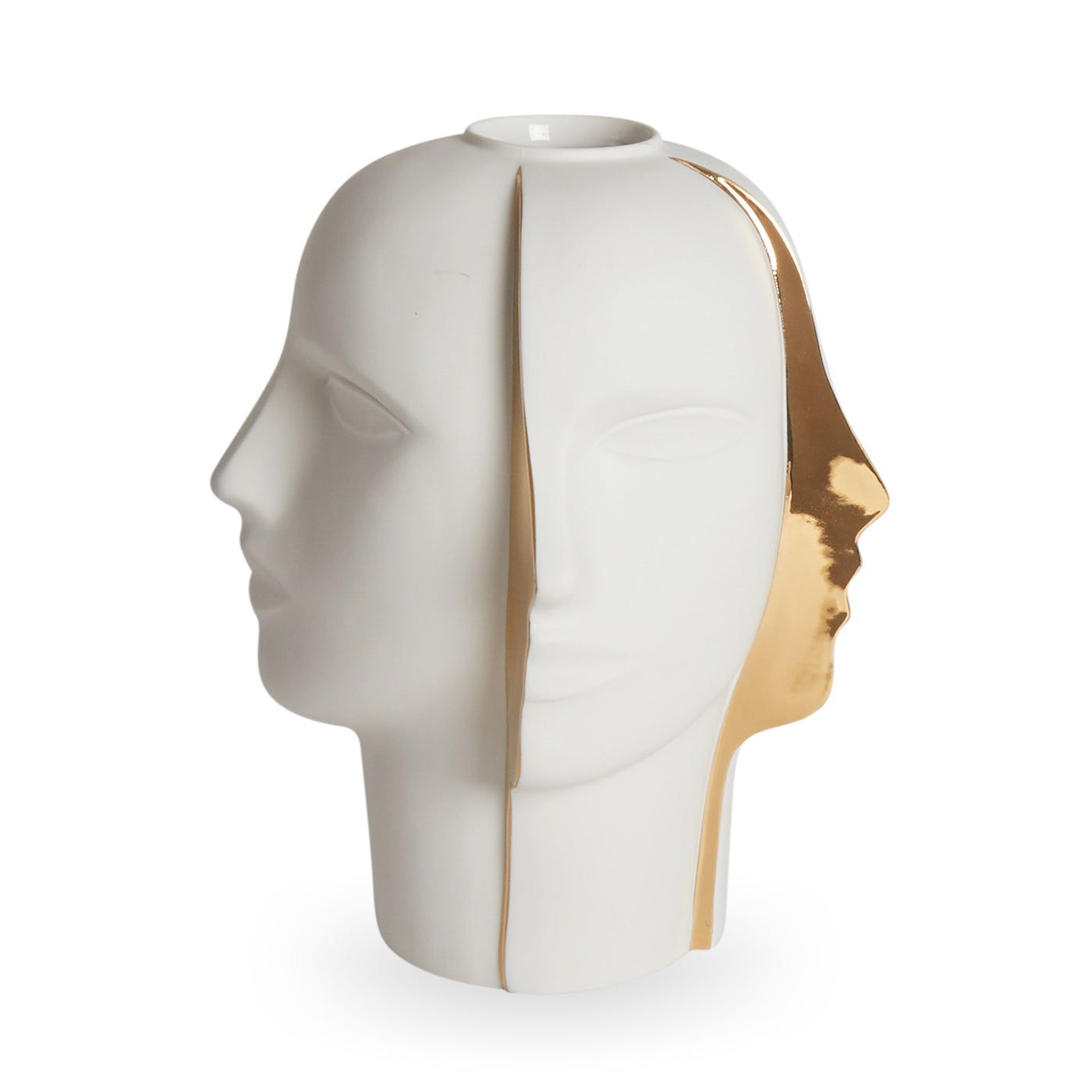 Atlas Split Vase by Jonathan Adler