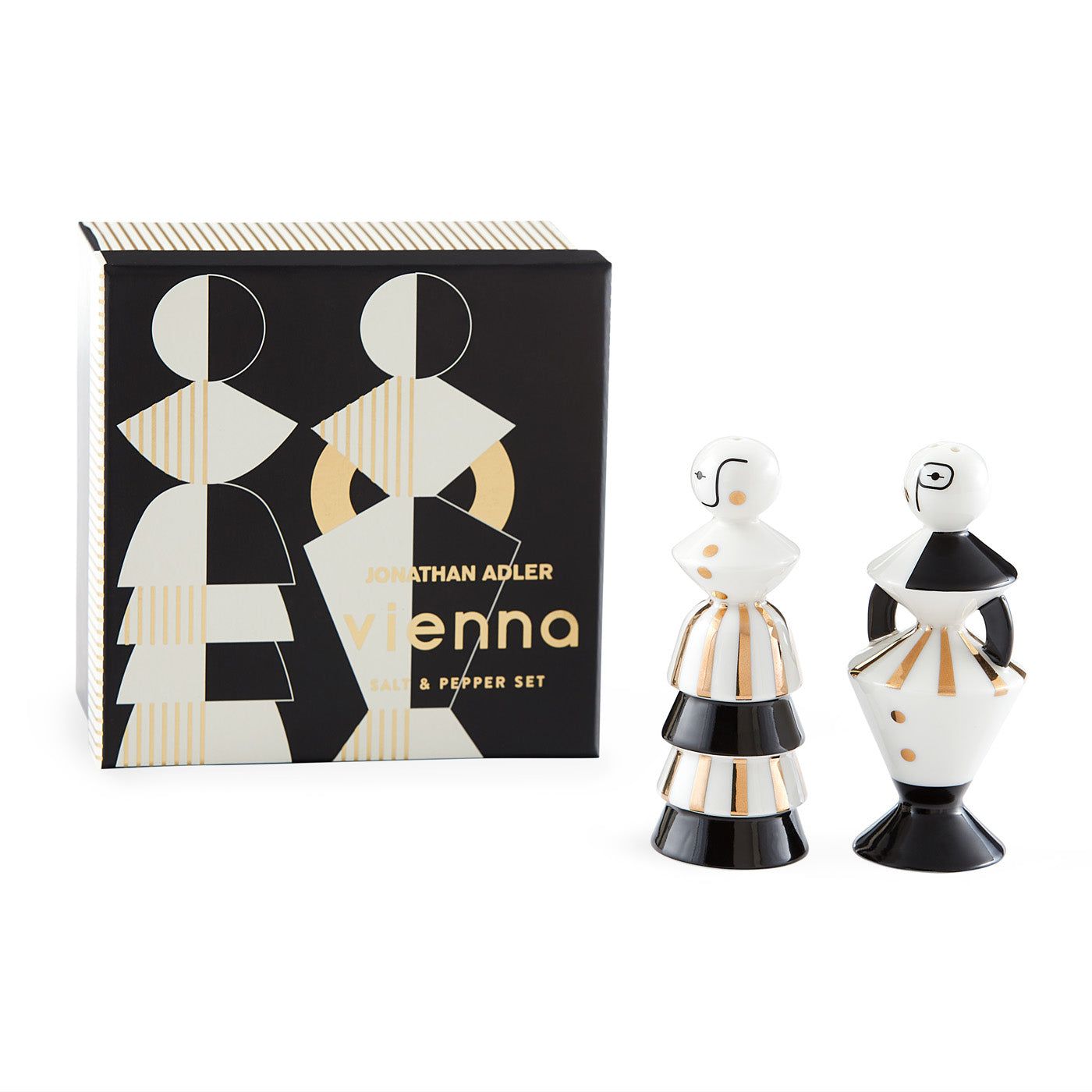 Vienna Salt & Pepper Set by Jonathan Adler