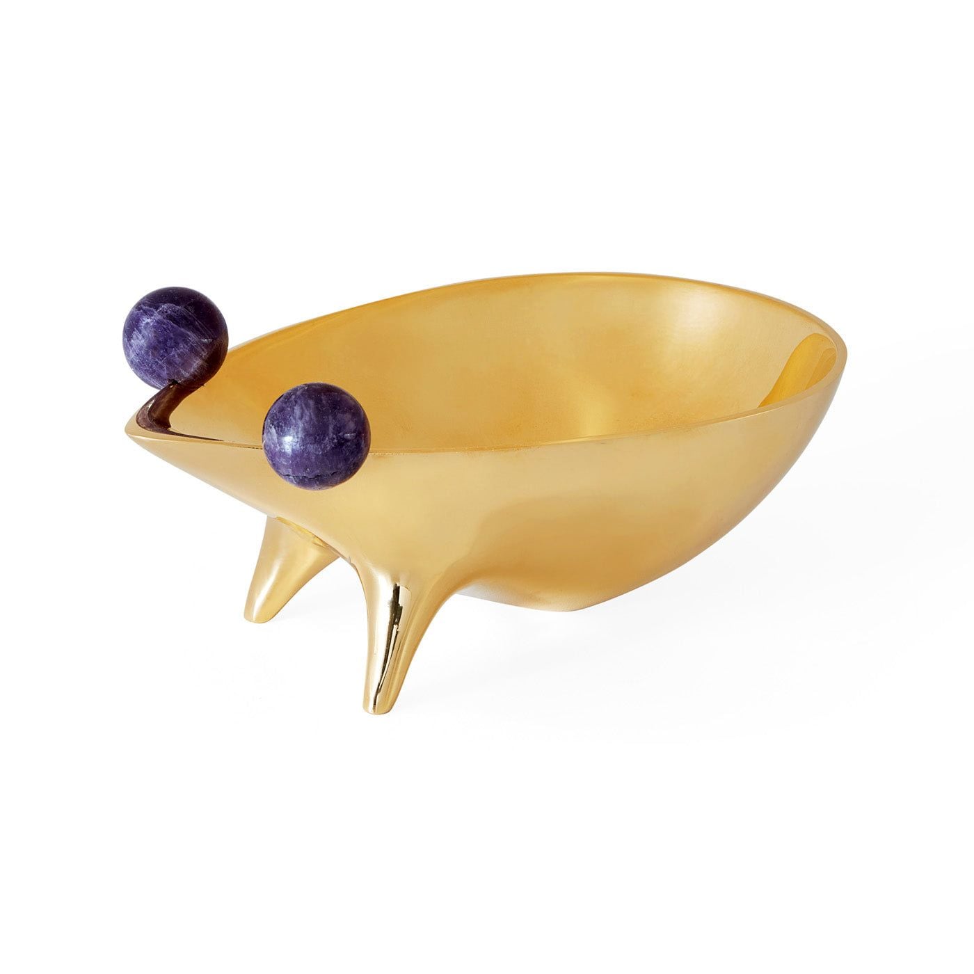Brass Frog Bowl by Jonathan Adler