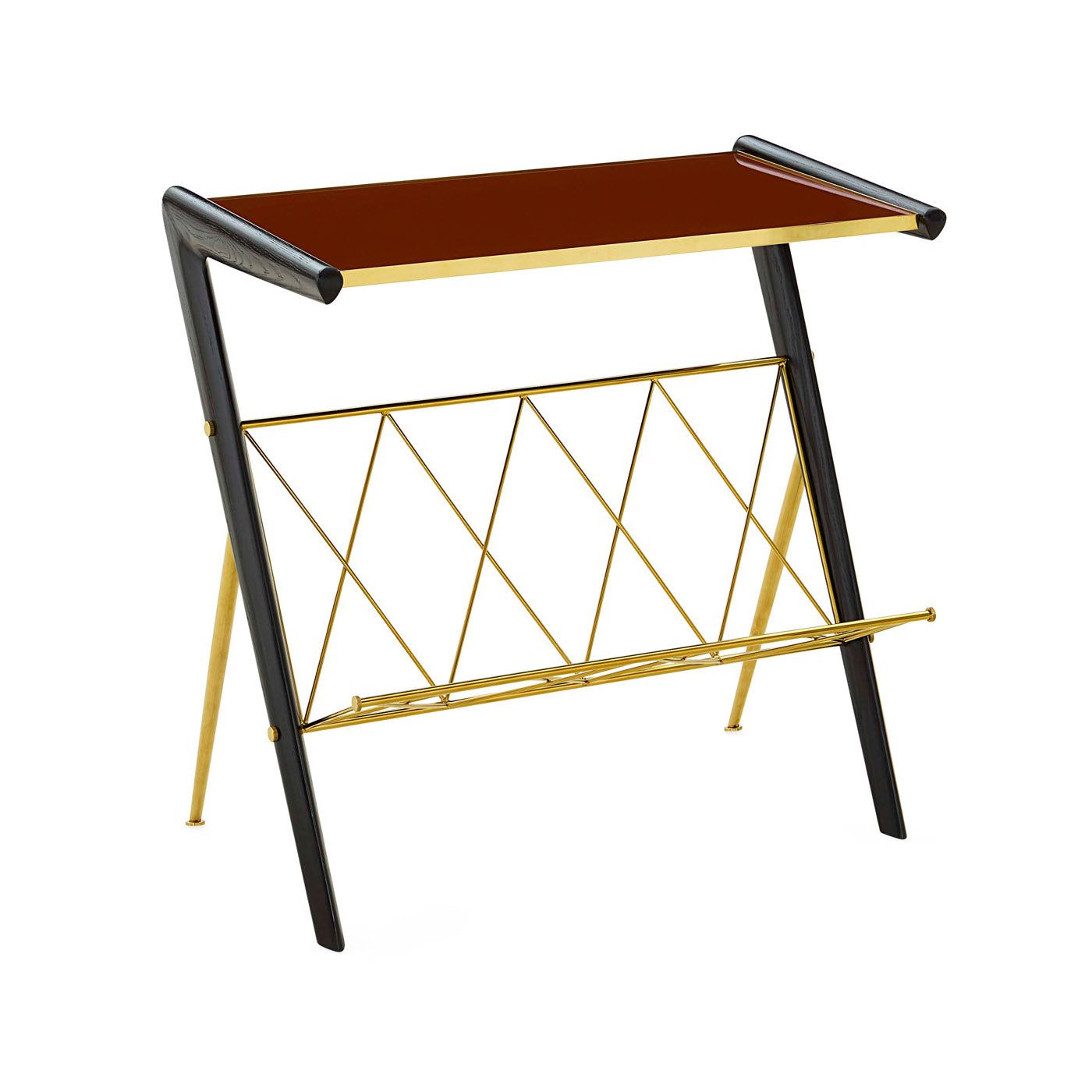 Trocadero Magazine Side Table by Jonathan Adler