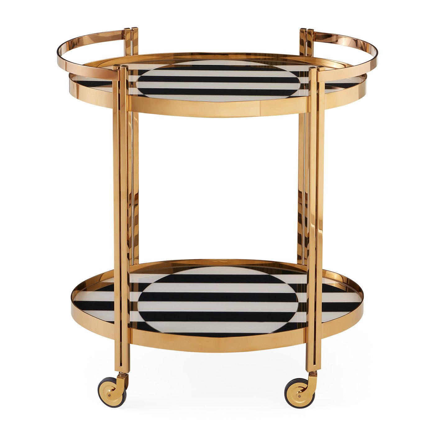 Op Art Bar Cart by Jonathan Adler