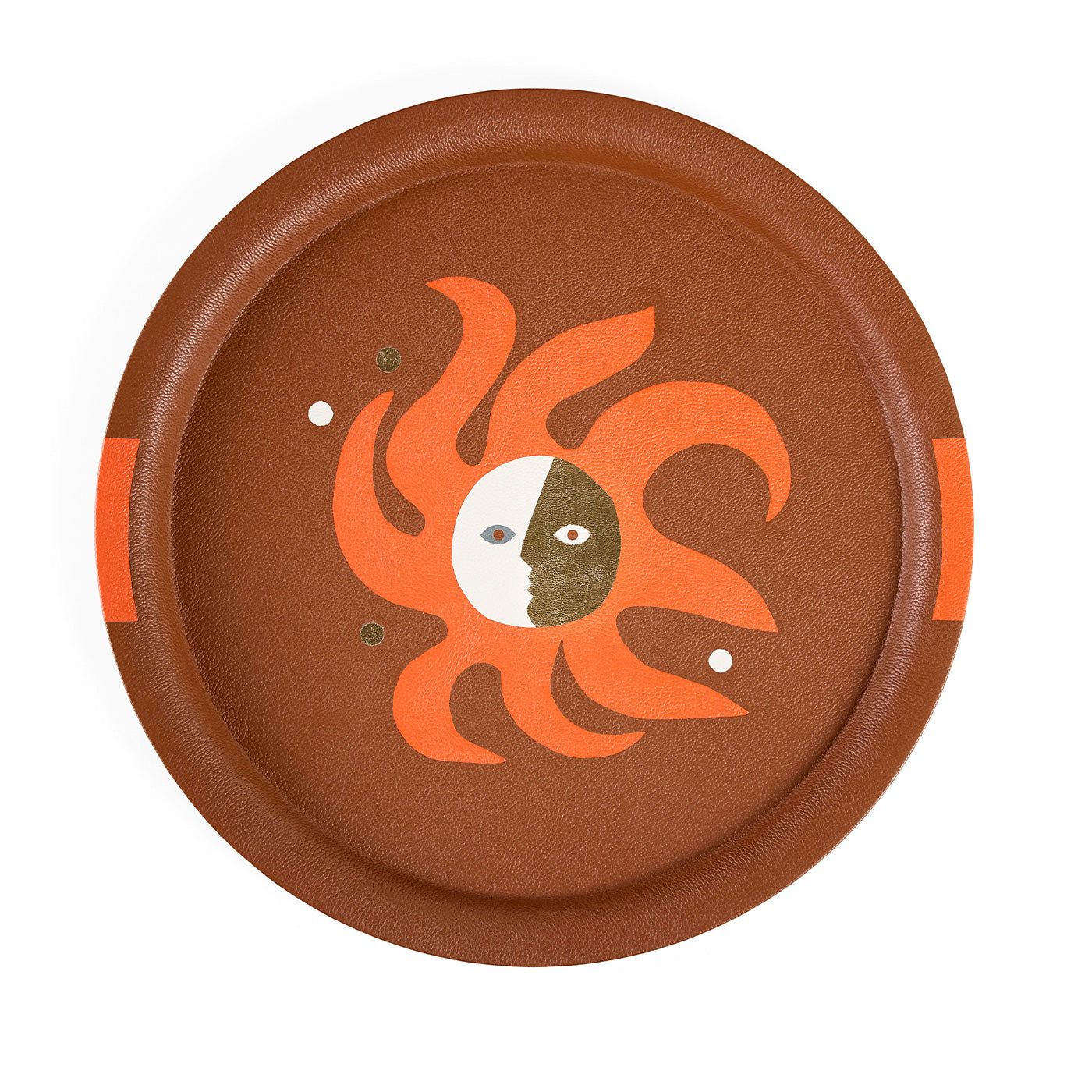 Playa Leather Sun Tray by Jonathan Adler