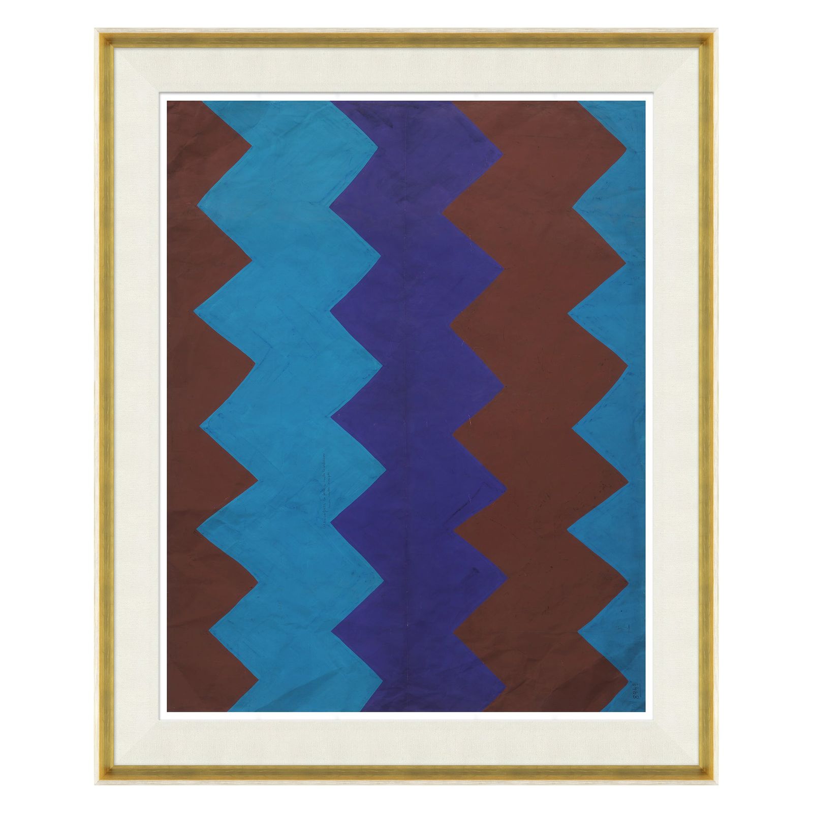 Paule Marrot, Blue Brown (Var. 2) by Jonathan Adler