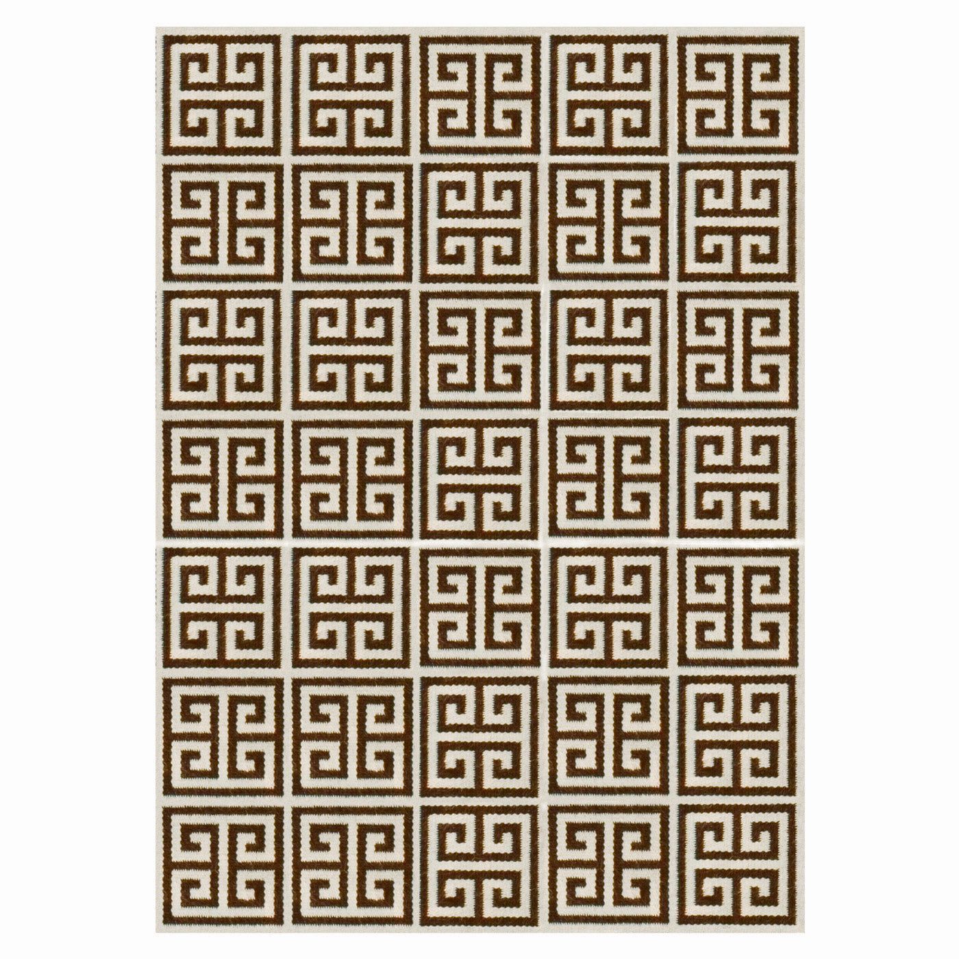 Greek Key Flatweave Rug by Jonathan Adler