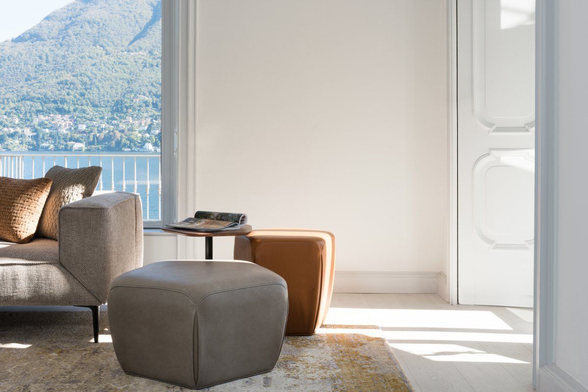 Pentagono footstool by Jori nv