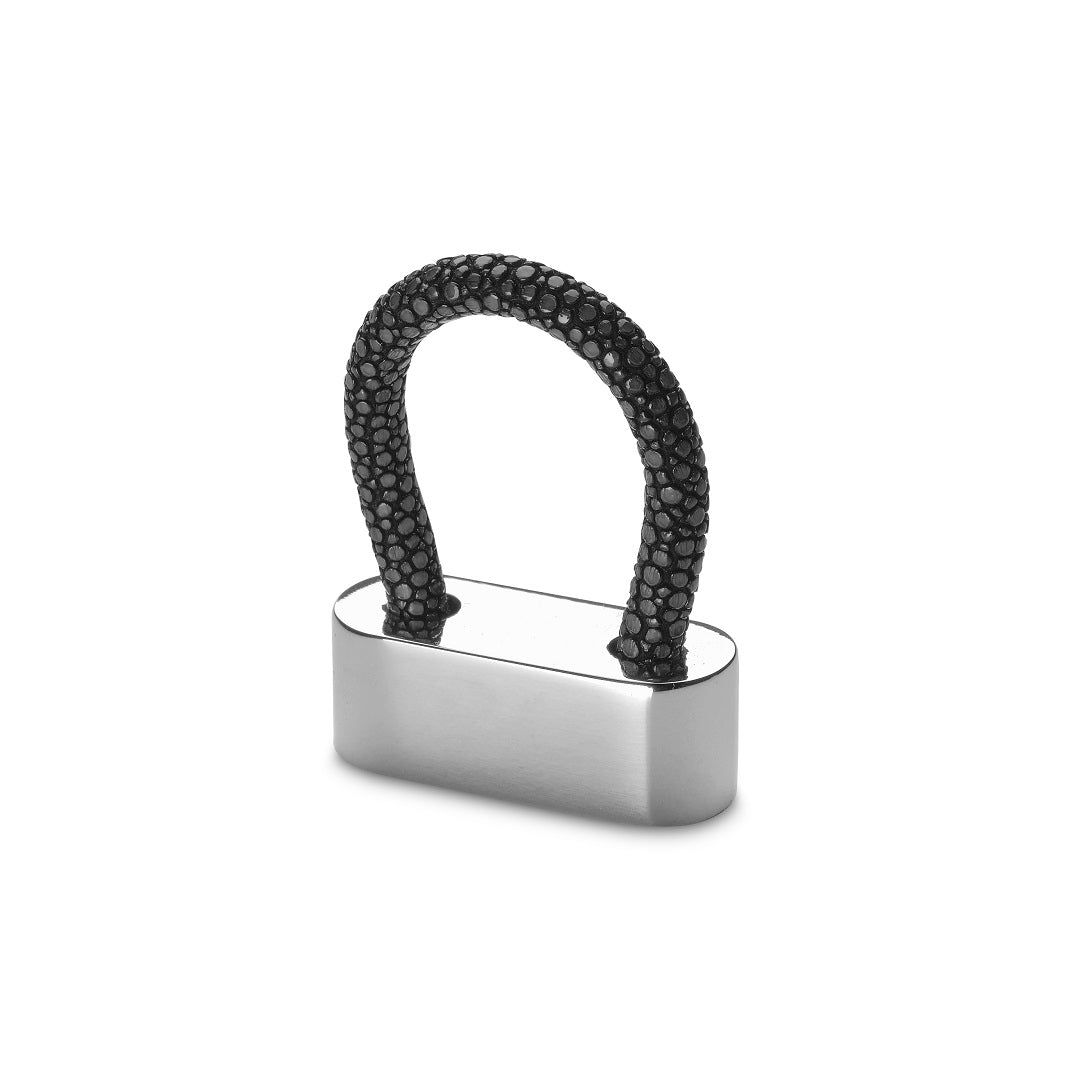 Ávila - Exotic Skins & Metal Detail Bespoke Pull Handles by Jover+Valls