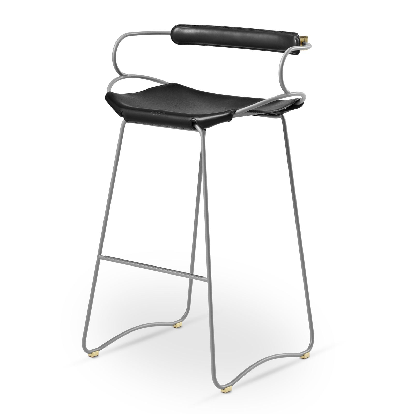 Taburete de bar Hug con respaldo - Hecho a mano y totalmente personalizable by Jover+Valls
