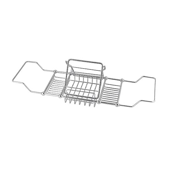 Bathtub Rack W/ Book Rack by JUSTIME