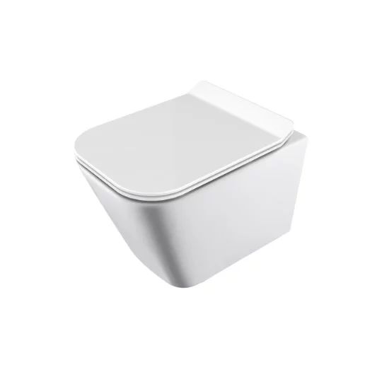 Smart Toilets and Toilet Accessories - Wall-Hung Toilet W/Toilet Seat & Cover by JUSTIME