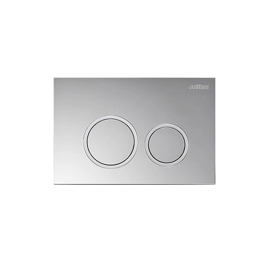 Concealed Cistern Toilet - Flush Plate (Polish Chrome) by JUSTIME