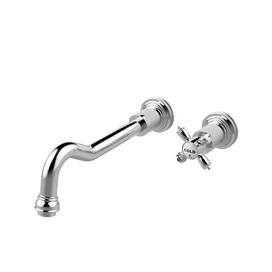 Victoria Series - Single-Handle Wall-Mounted Basin Faucet (Cold Only) by JUSTIME