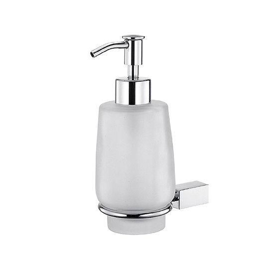 Cubic Bathroom Accessories - Soap Dispenser by JUSTIME