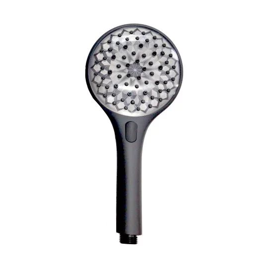 Series - Hand Shower (Plastic)(Four Sprays)(Black) by JUSTIME