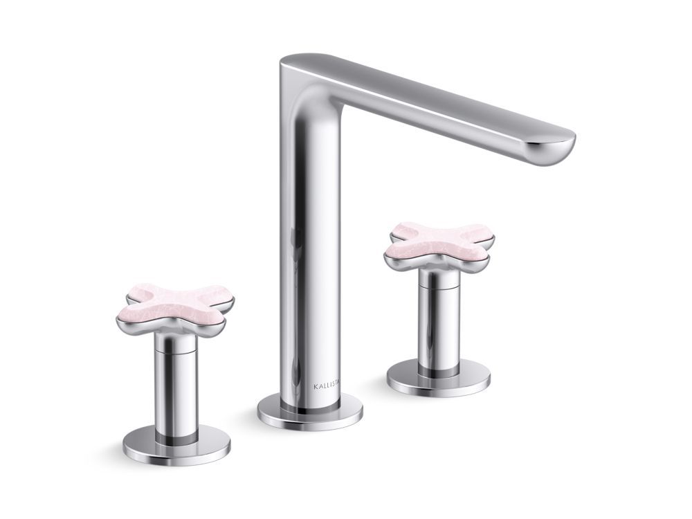 002 Deck-Mount Bath Faucet, Rose Quartz by Kallista