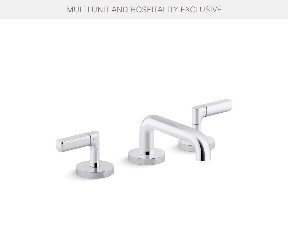 One Nazaré Sink faucet, low spout, lever handles by Kallista