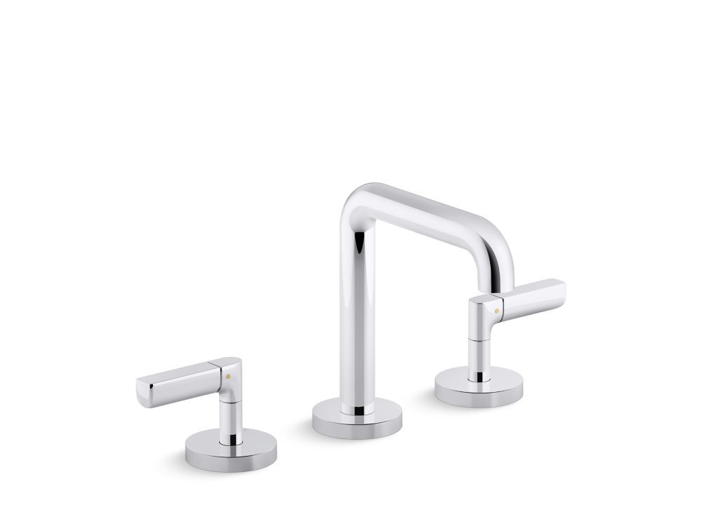 One Nazaré Sink Faucet, Tall Spout, Lever Handles by Kallista