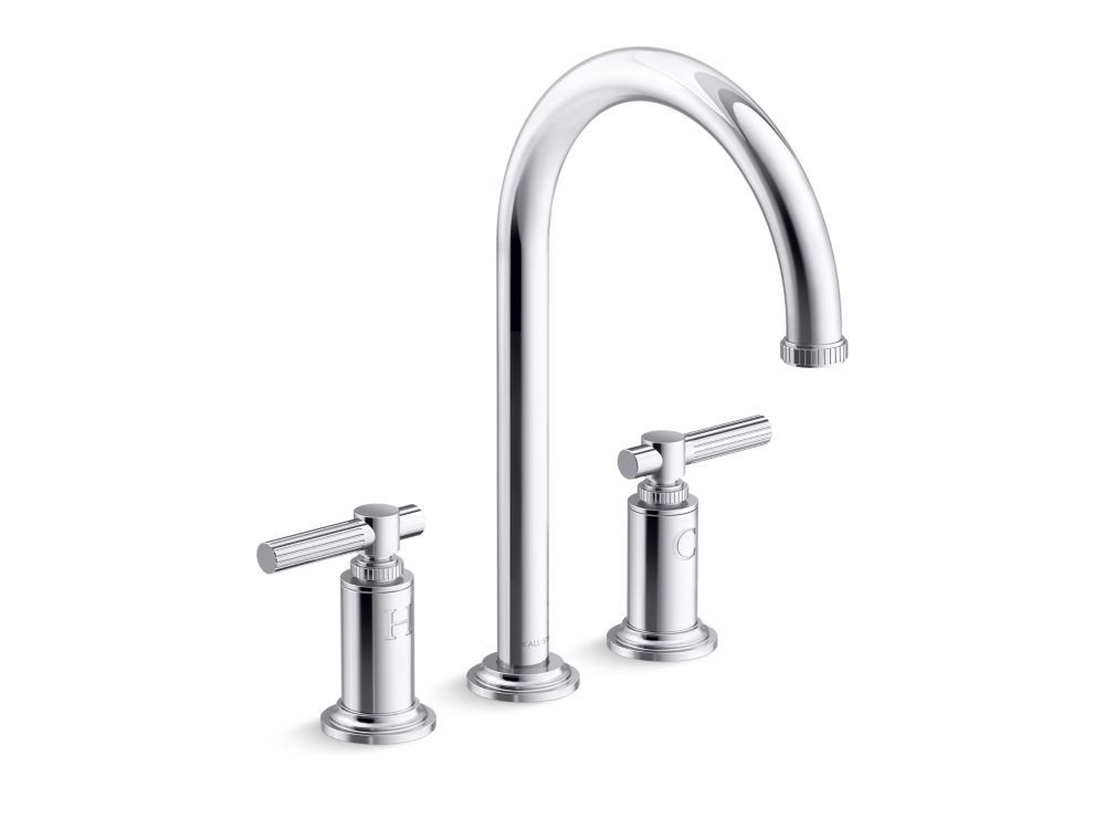 Central Park West Swing Spout Widespread Faucet, Arch Spout, Lever Handles by Kallista