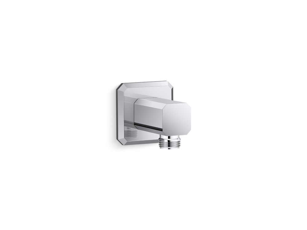 Foundations Modern Square Wall Supply Elbow by Kallista