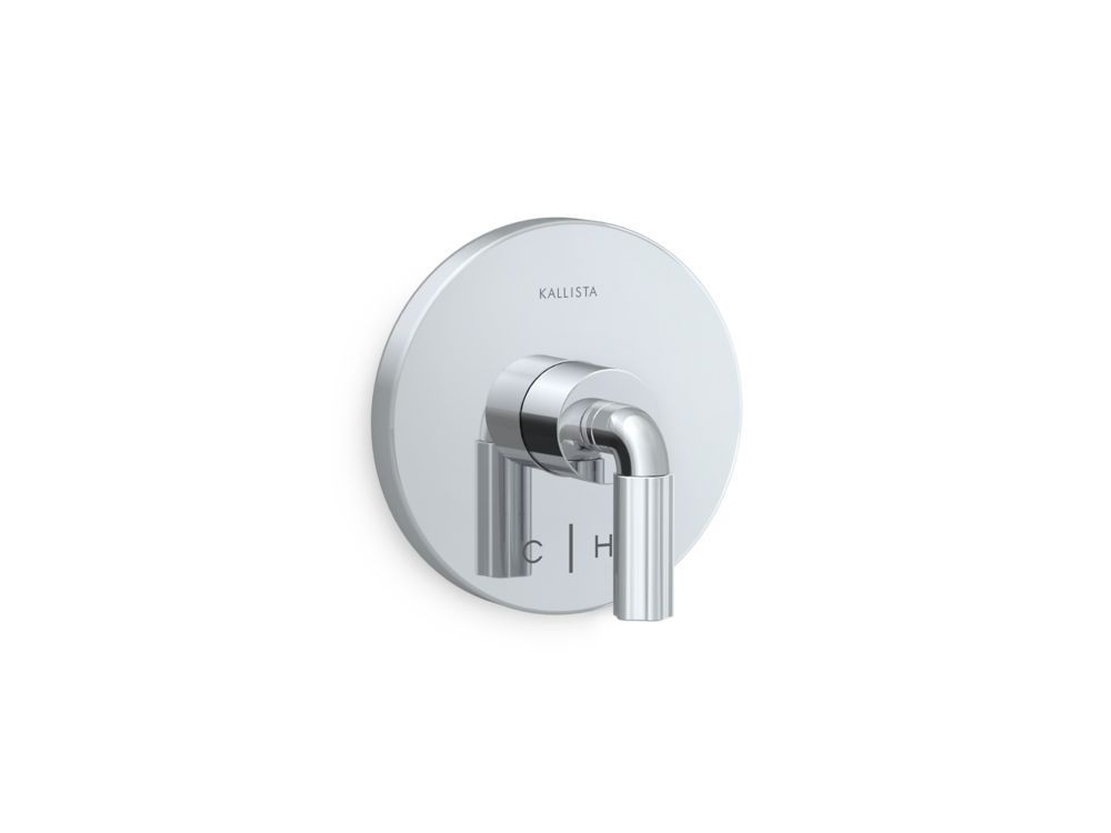 One Thermostatic trim, FP5 handle by Kallista