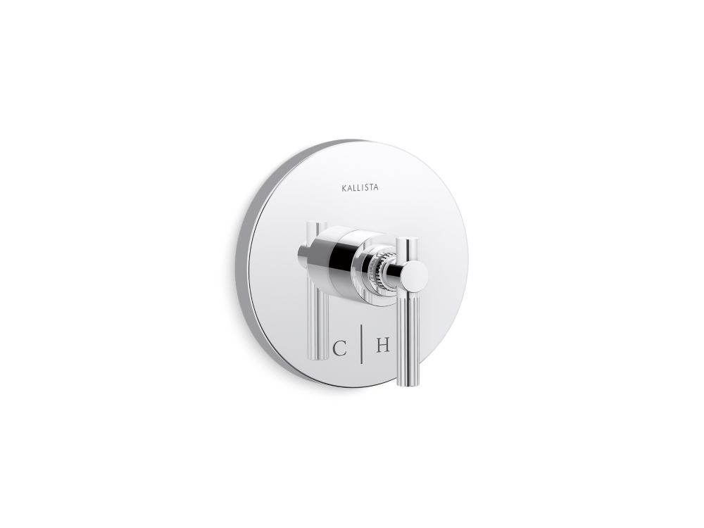 Central Park West Thermostatic trim, lever handle by Kallista