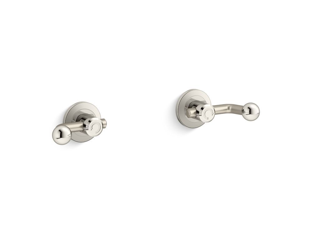 Vice Wall-Mount Bath Faucet Handles, Crank by Kallista