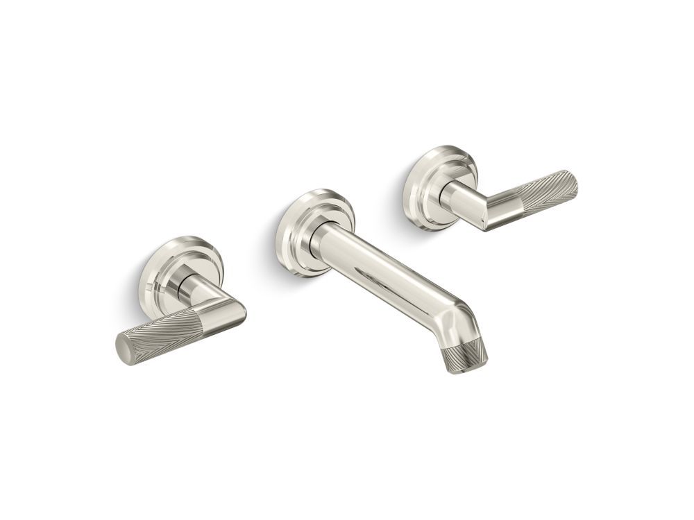 Pinna Paletta Wall-Mount Sink Faucet, Lever Handles by Kallista
