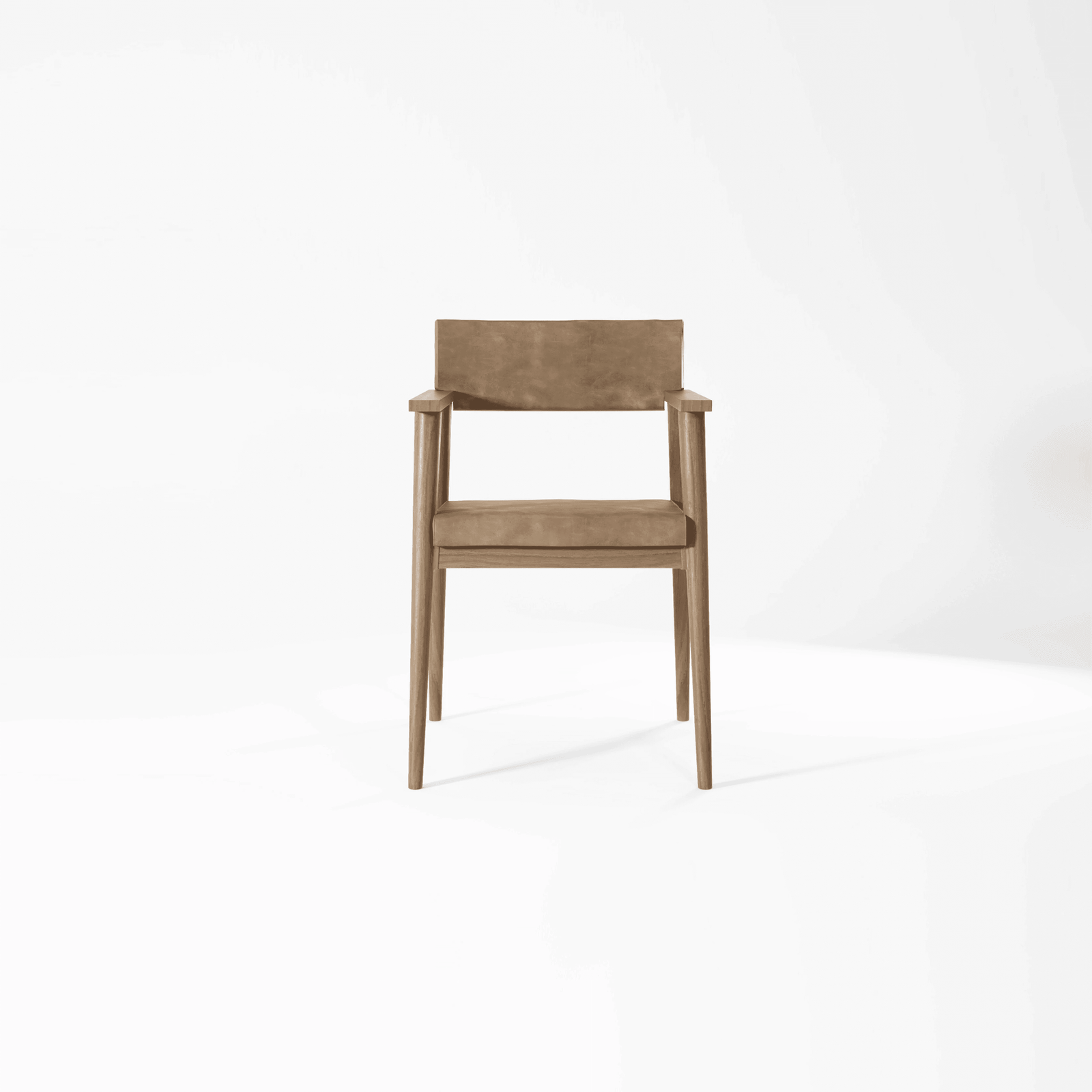 Armchair w Leather by KARPENTER