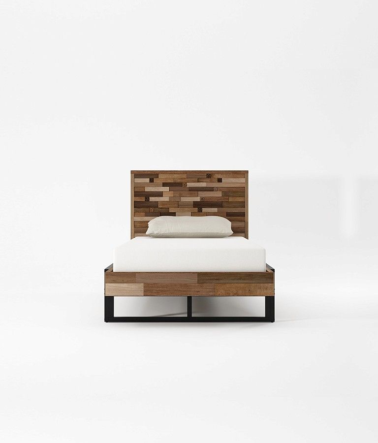 Carv'n in Black Single Size Bed by KARPENTER