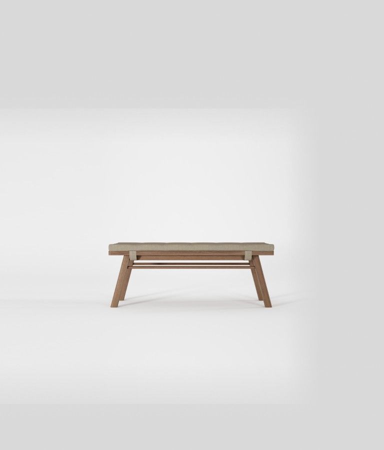 Circa17 Bench with Cushion by KARPENTER
