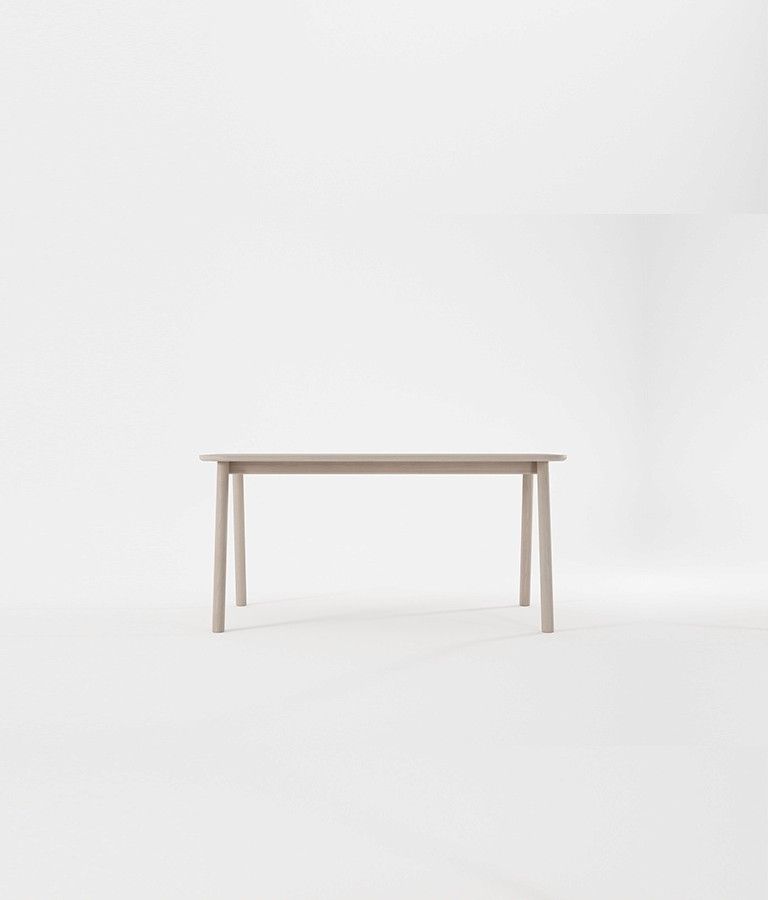 Curbus Rectangular Dining Table 160 by KARPENTER