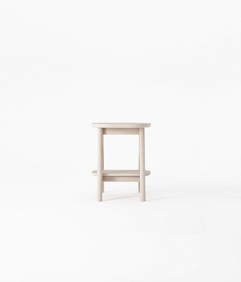 Curbus Side Table by KARPENTER