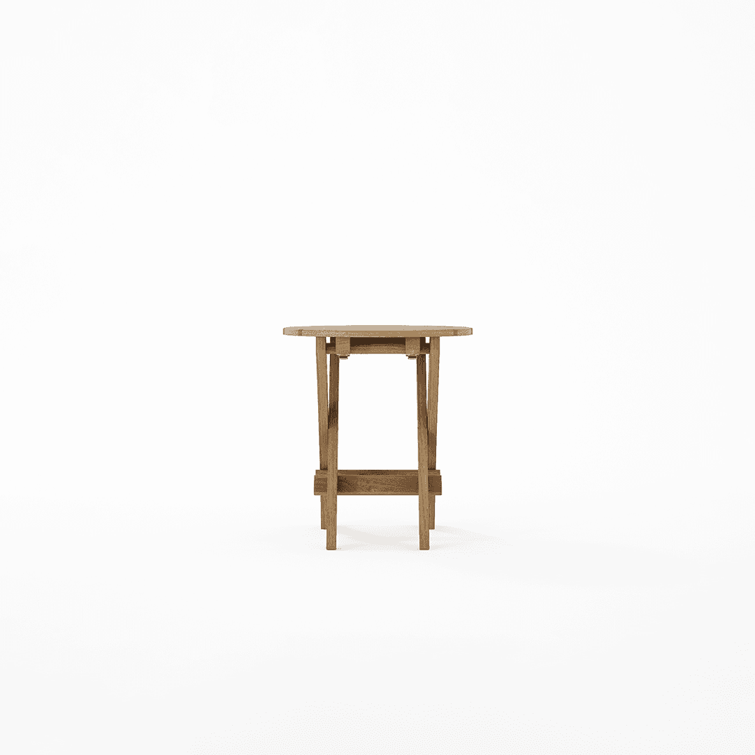 Idle Moose Folding Round Side Table by KARPENTER