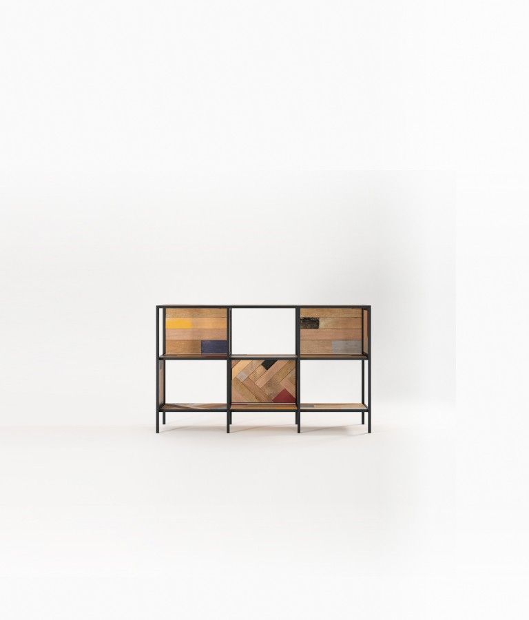 Planke Horizontal Rack 6 Compartments by KARPENTER