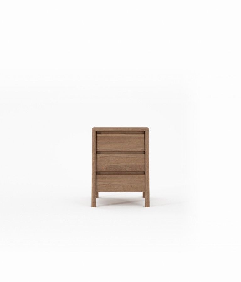 Side Table w 3 Drawers by KARPENTER