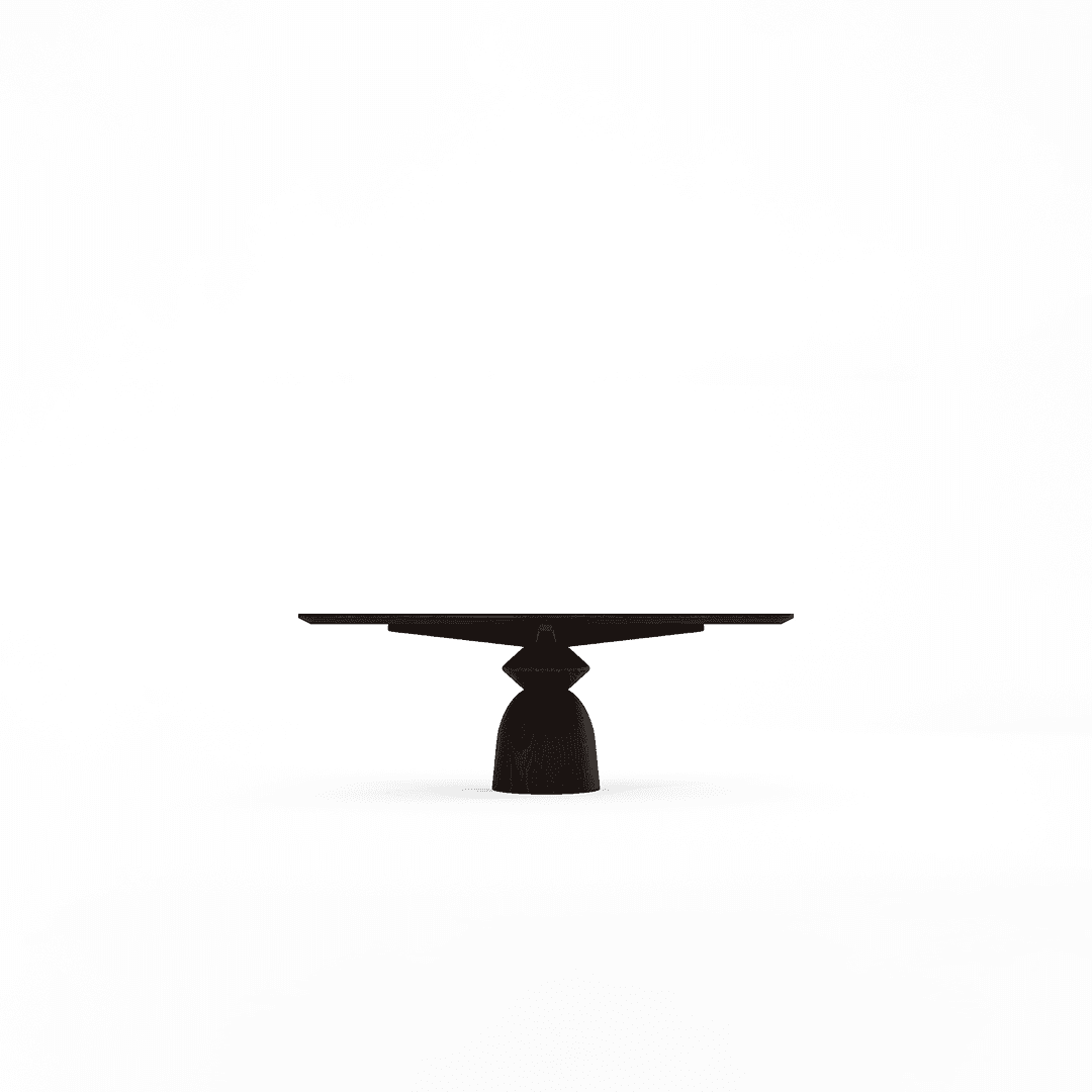 Staccato Rectangular Coffee Table Kuro Wenge by KARPENTER