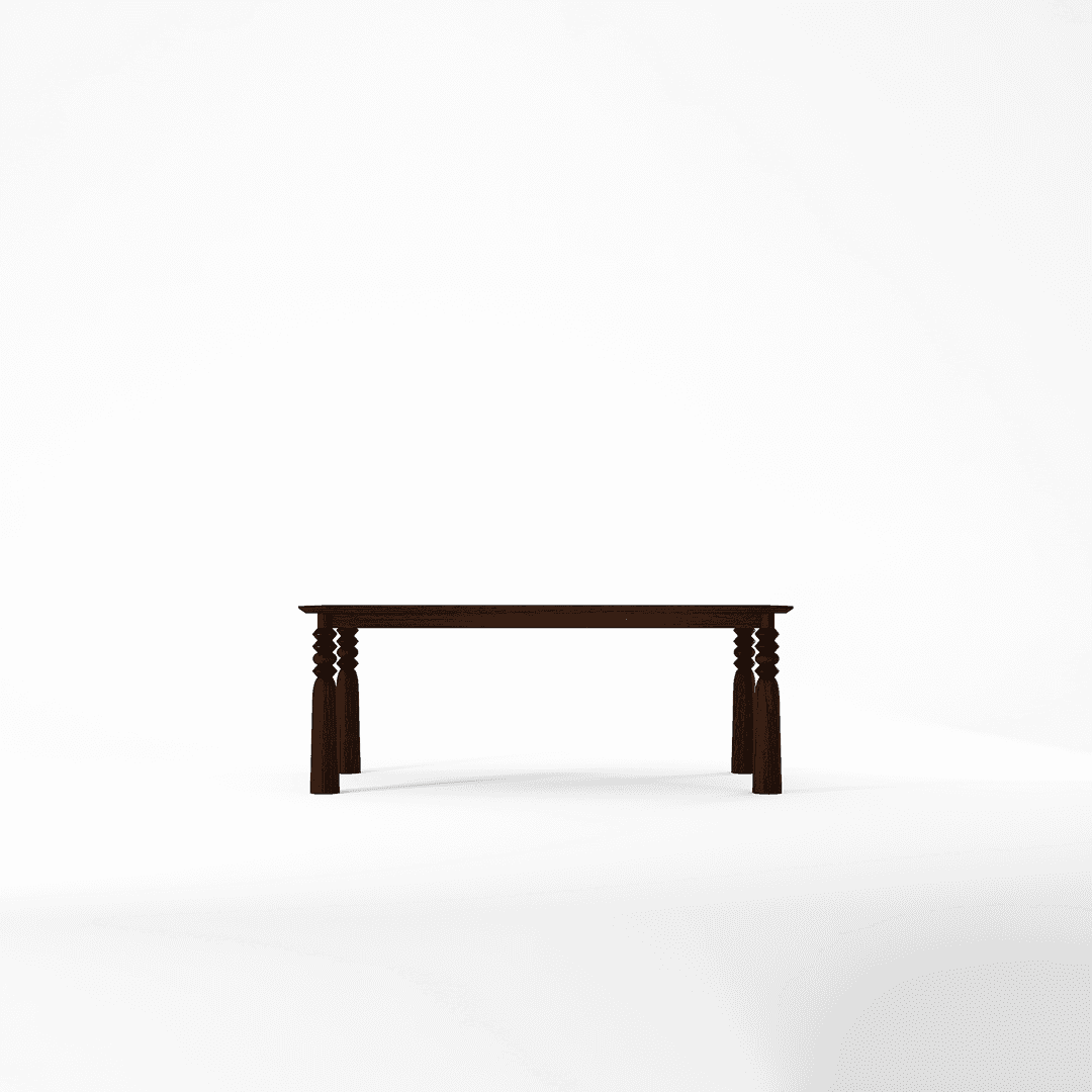 Staccato Rectangular Dining Table 200 Kuro Wenge by KARPENTER