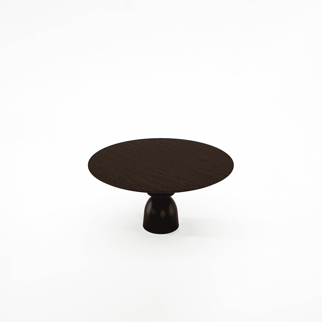 Staccato Round Dining Table 150 Kuro Wenge by KARPENTER