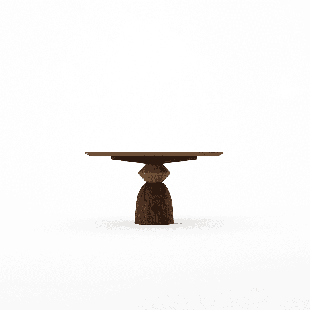 Staccato Square Coffee Table Amber Cocoa by KARPENTER