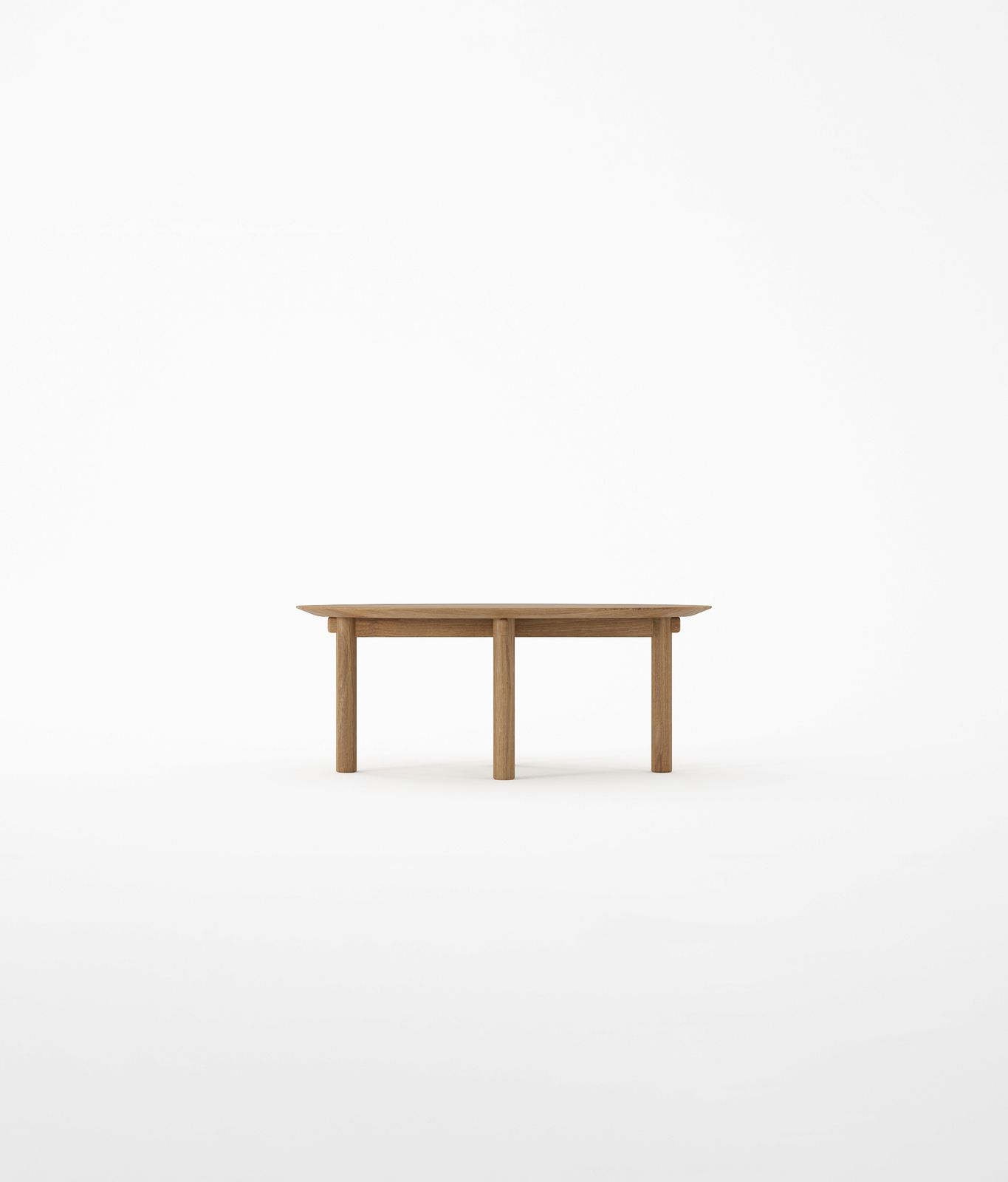 Tenon Oval Coffee Table 100 by KARPENTER