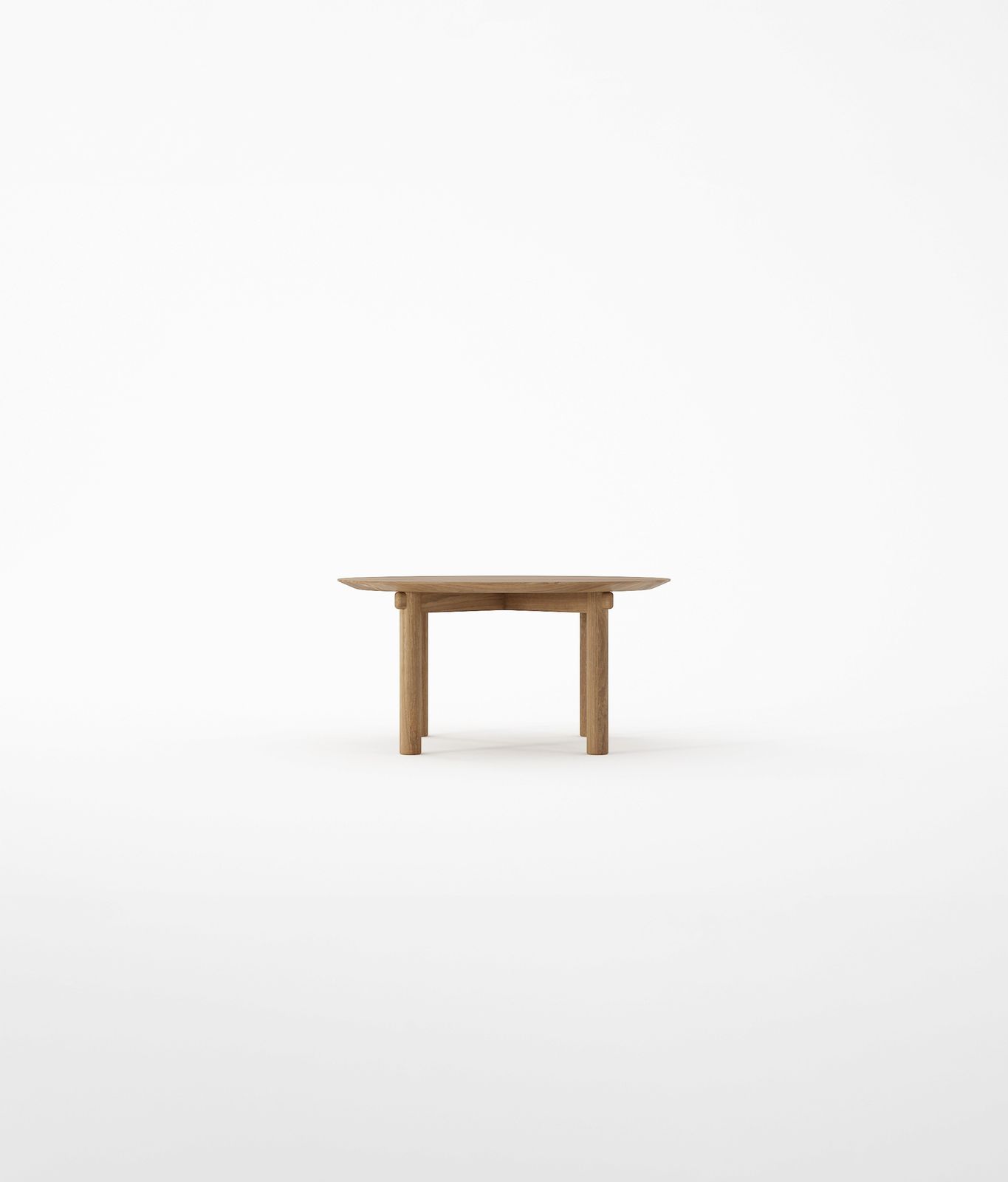 Tenon Round Coffee Table 80 by KARPENTER