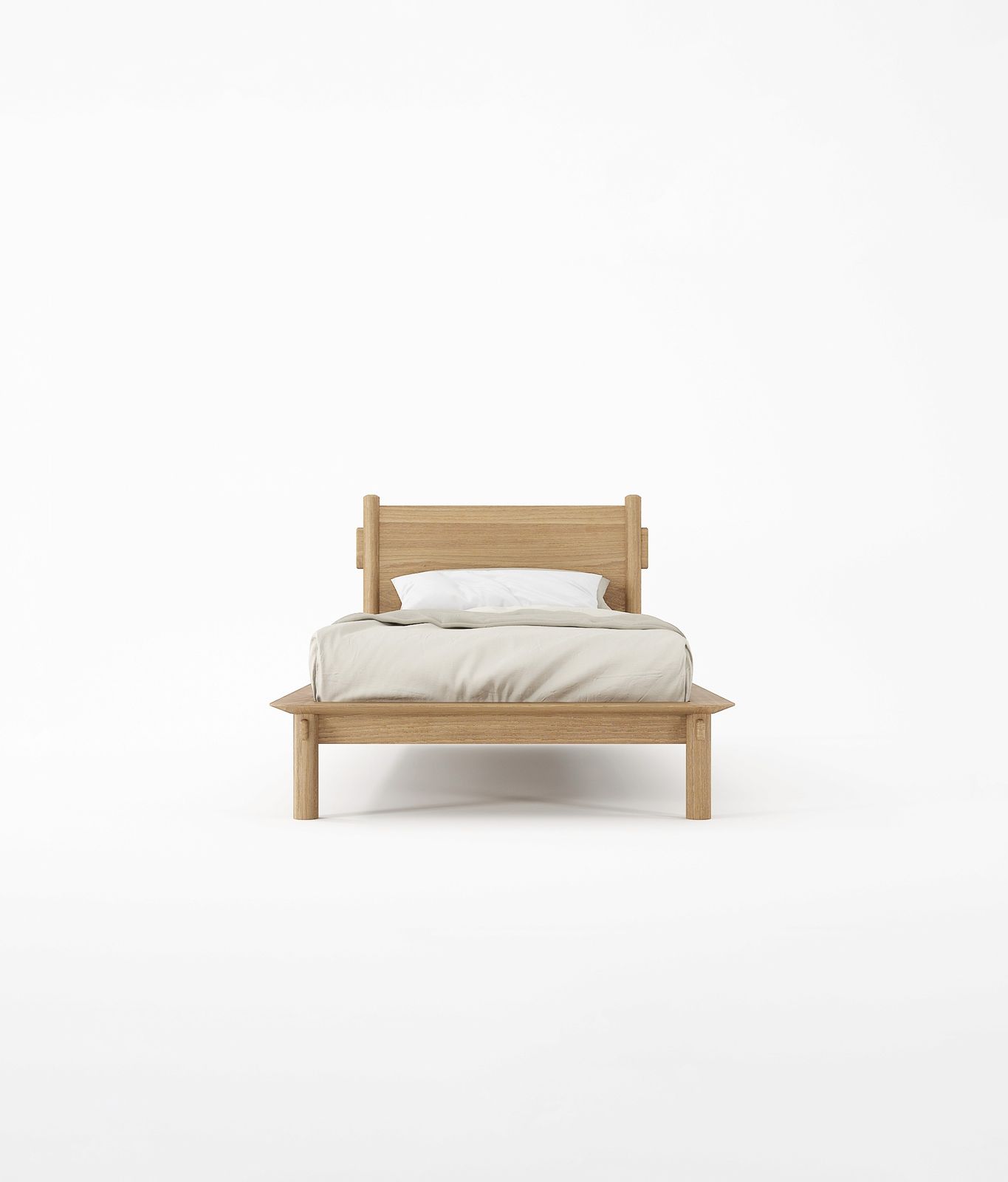 Tenon Single Size Bed Headboard by KARPENTER